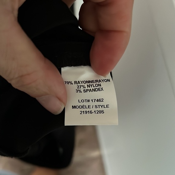 Trisisto Femme Black Pull-on Stretch Skirt Sz S - Picture 10 of 10